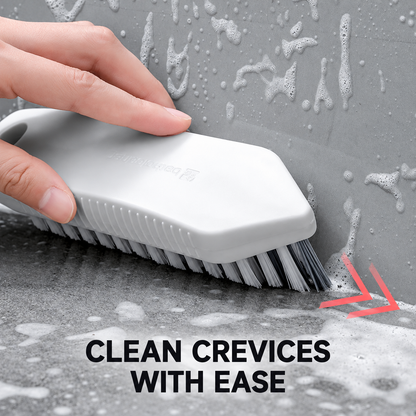 Triangular Grout Cleaning Brush – Compact Corner & Crevice Scrubber