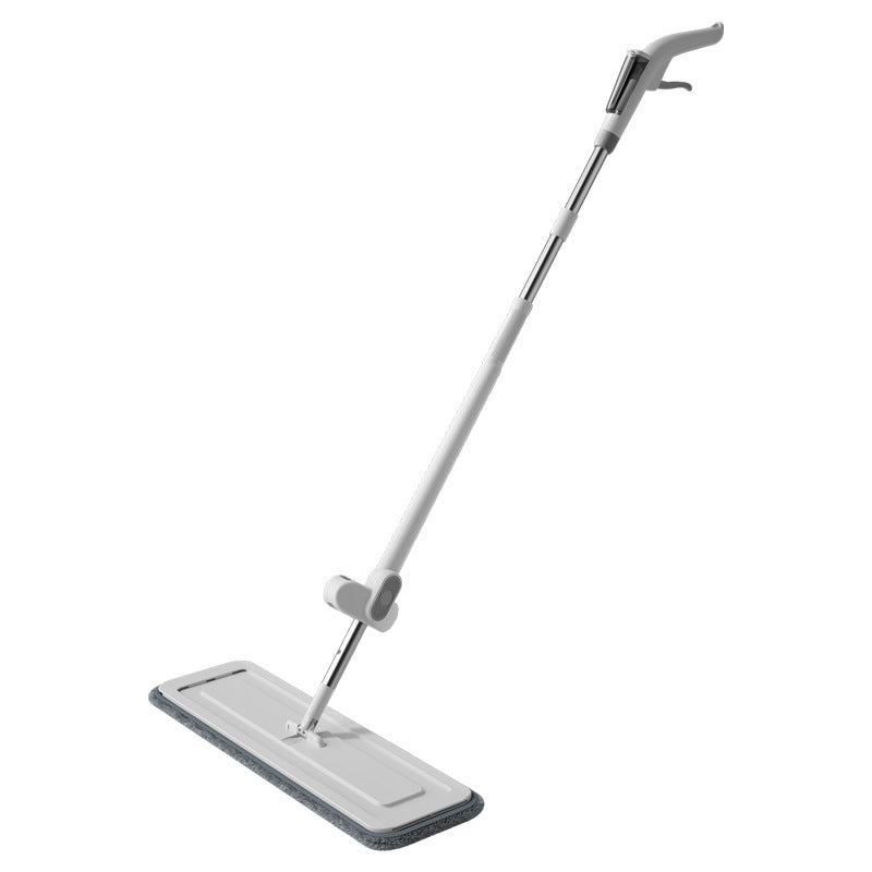 Spray Flat Mop with Microfiber Pads – Hands-Free Wet & Dry Floor Cleaning System